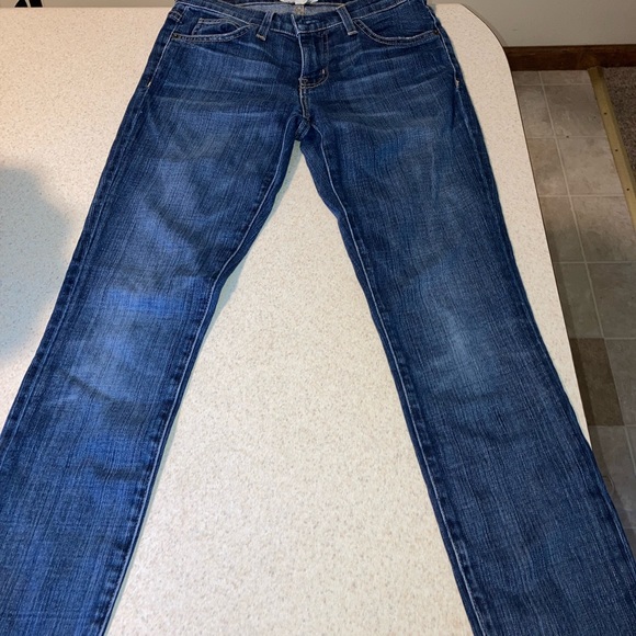 EUC Current Elliott Ankle Skinny Jeans Loved 1995 Low waisted size 24 Denim - Picture 1 of 6